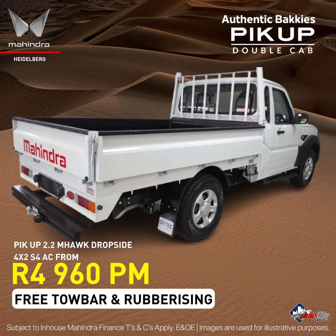 MAHINDRA 2.2 MHAWK S4 4X2 S/CAB DROPSIDE – WITH AIRCON image from AutoCity Mahindra