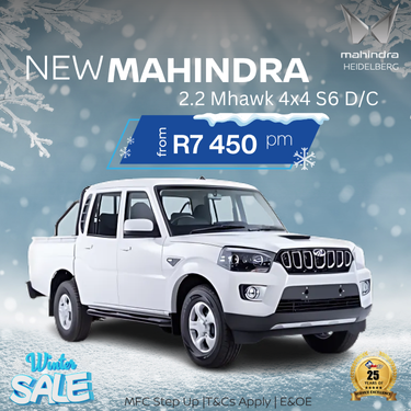 MAHINDRA 2.2 Mhawk S6 4X4 DC – Emailer Special image from AutoCity Group