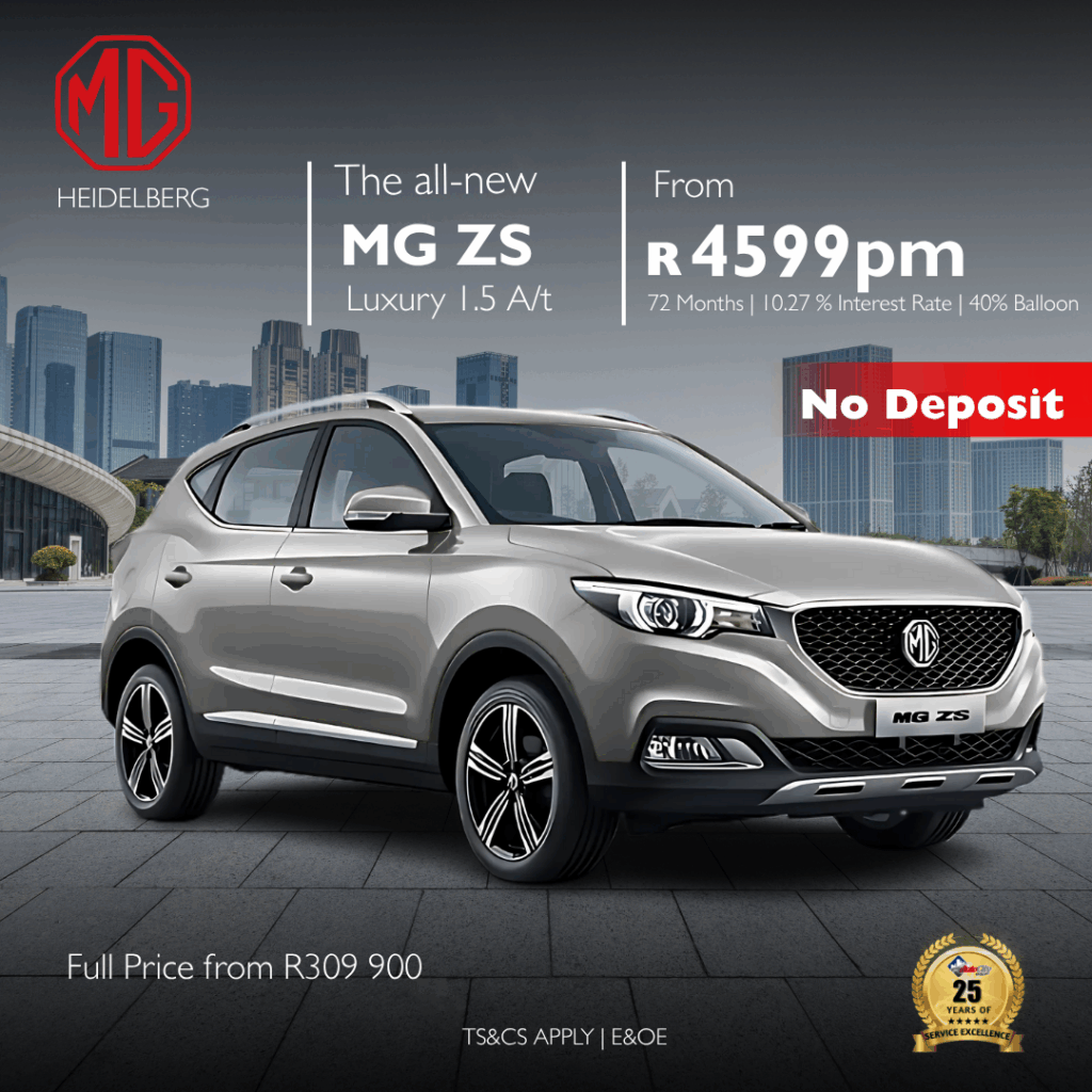 MG ZS Luxury 1.5 Auto image from AutoCity Group