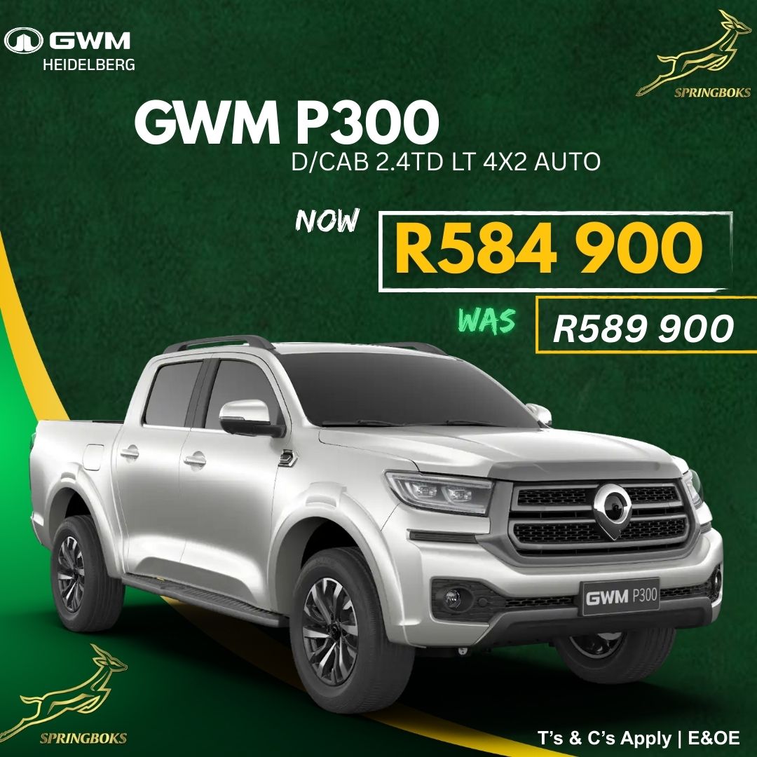 GWM P300 P300 D/CAB 2.4TD LT 4X2 AUTO image from 