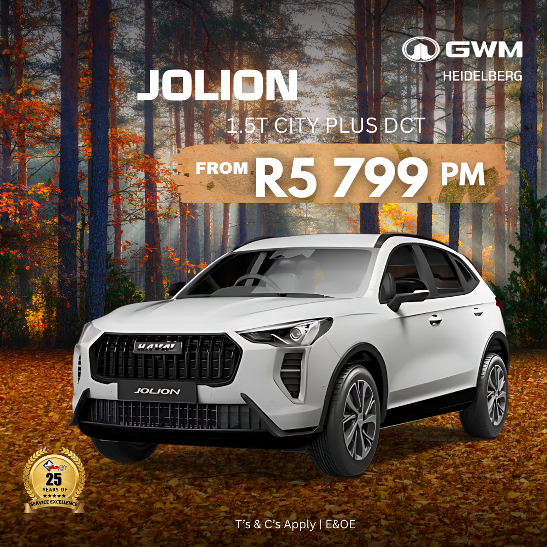 Haval Jolion 1.5T City Plus DCT – Emailer Special image from 