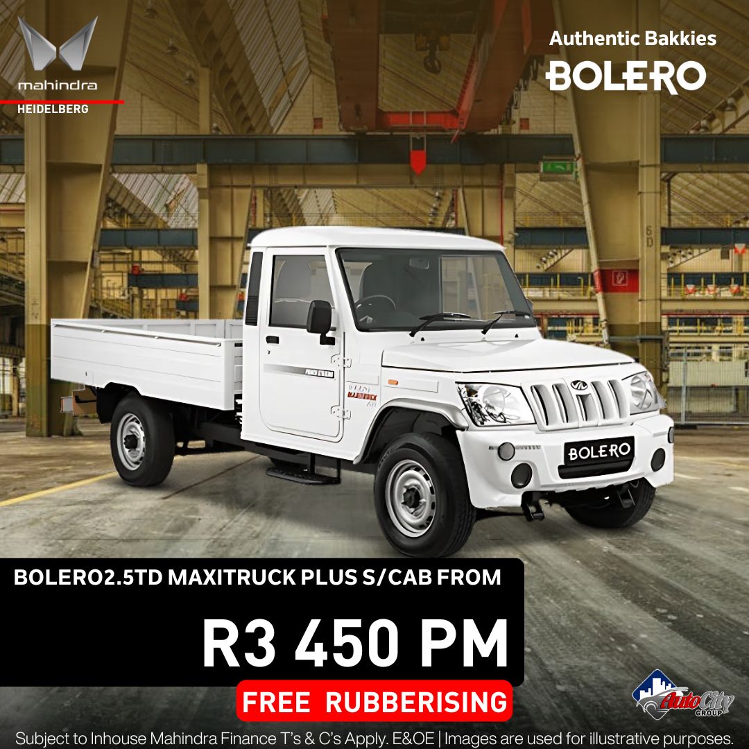 MAHINDRA BOLERO 2.5TD MAXITRUCK PLUS S/CAB image from 