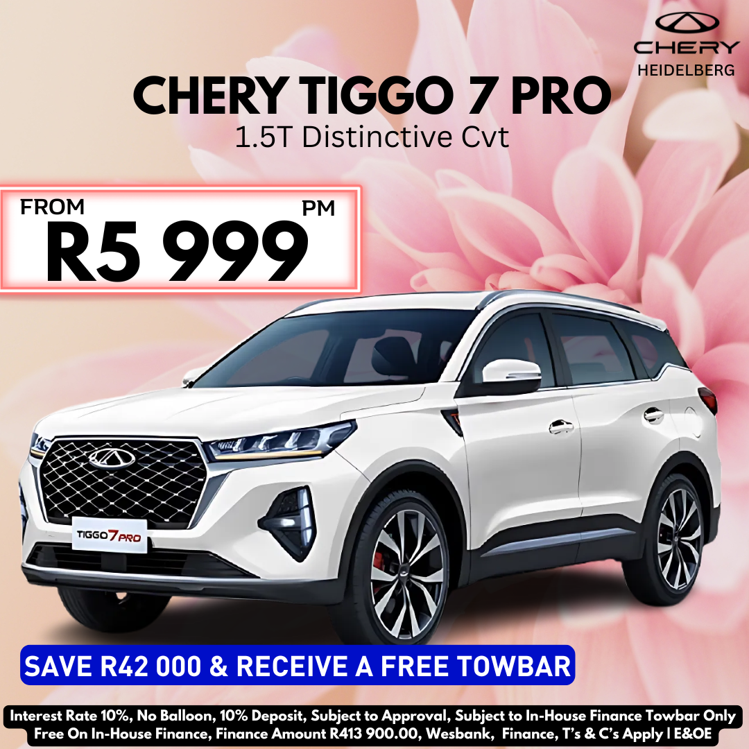 CHERY TIGGO 7 PRO 1.5T Distinctive Cvt image from AutoCity Chery